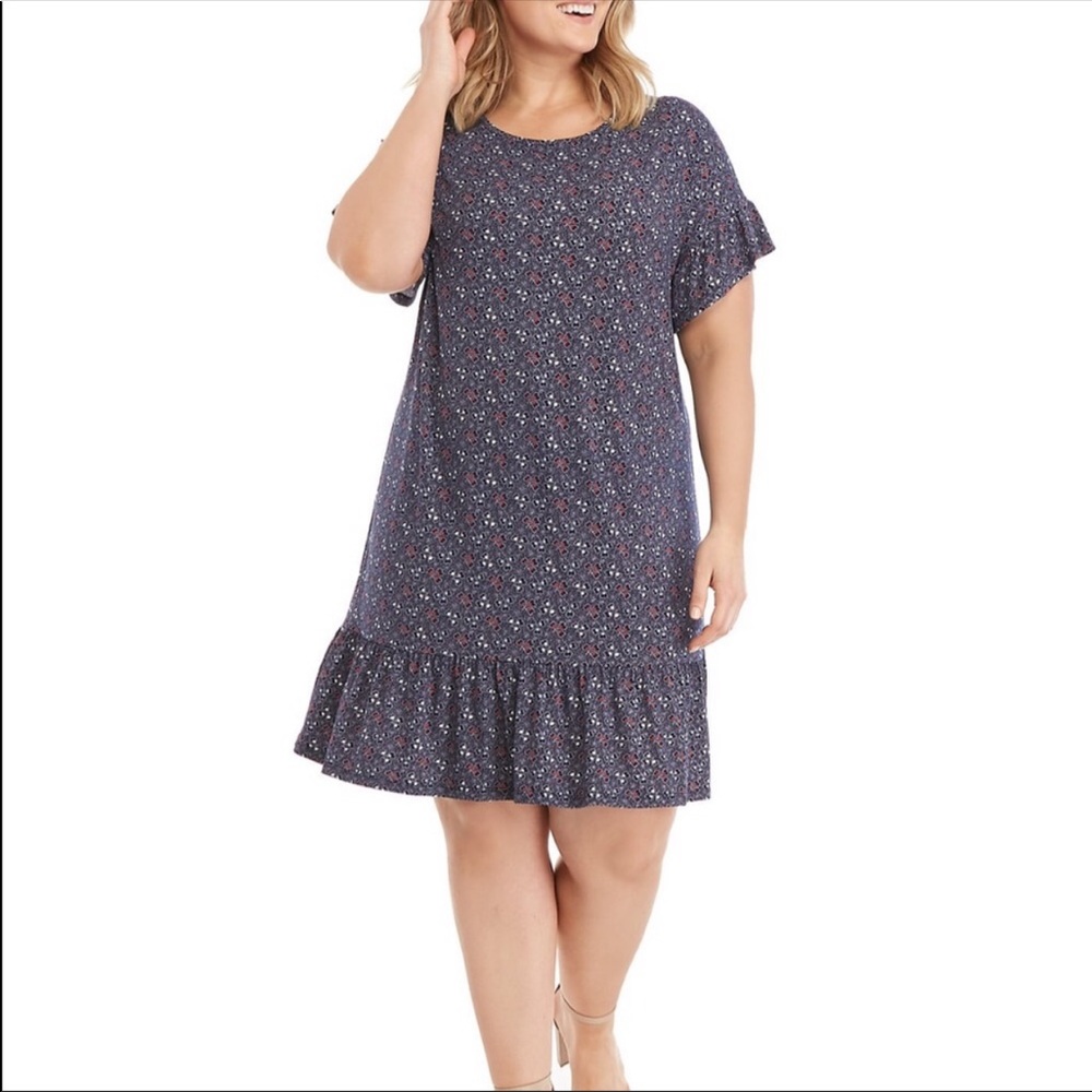 Michael Kors Flutter Sleeves Dress